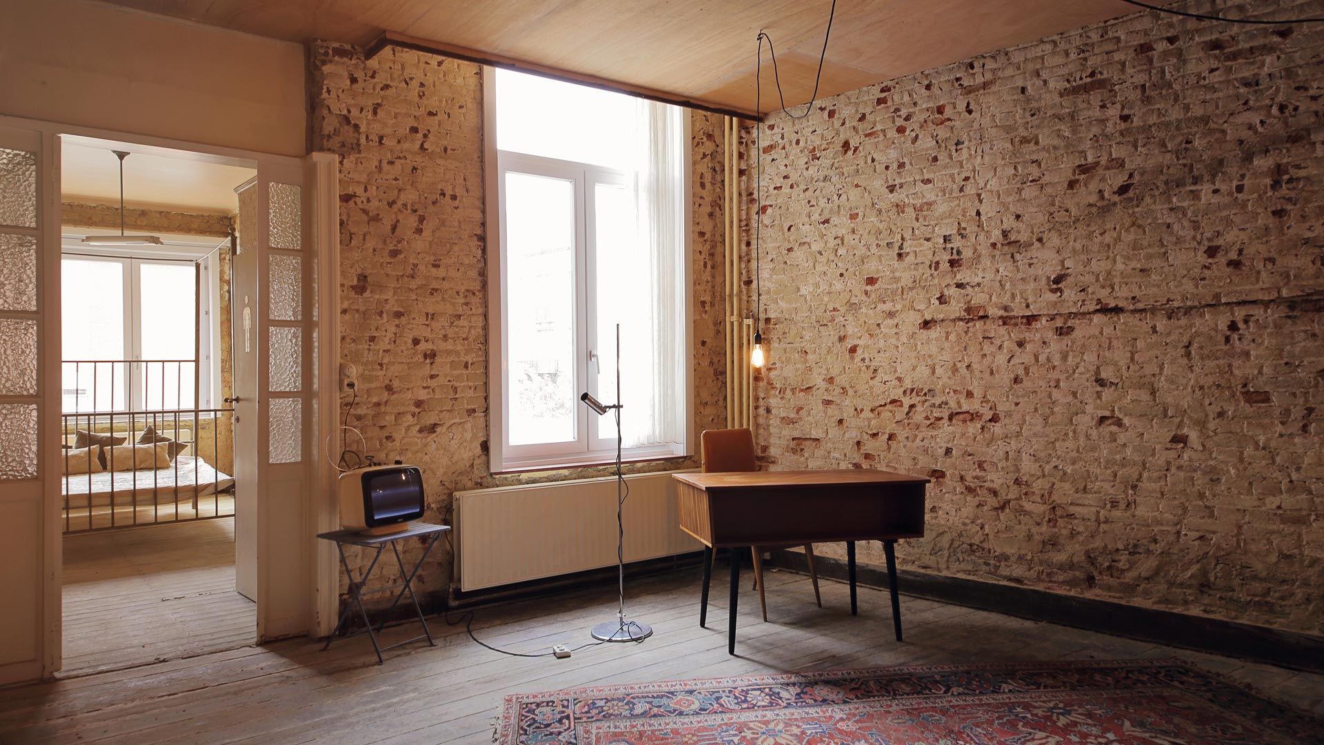 Intérieur brut contemporain